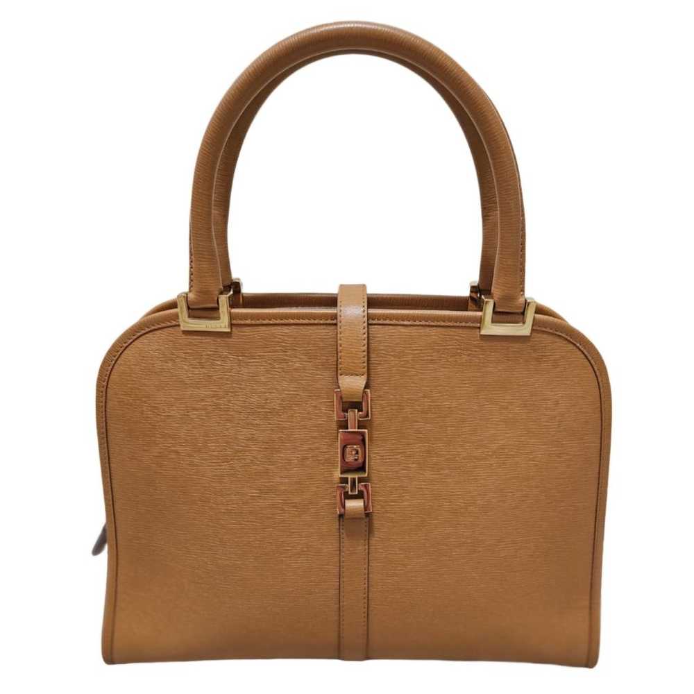 Gucci Jackie Vintage leather handbag - image 1