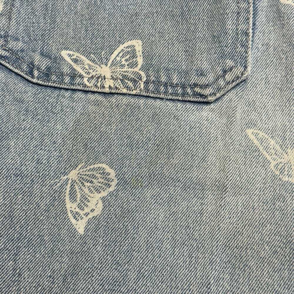 Vintage Simple Society Butterfly Jeans Womens 9/2… - image 9