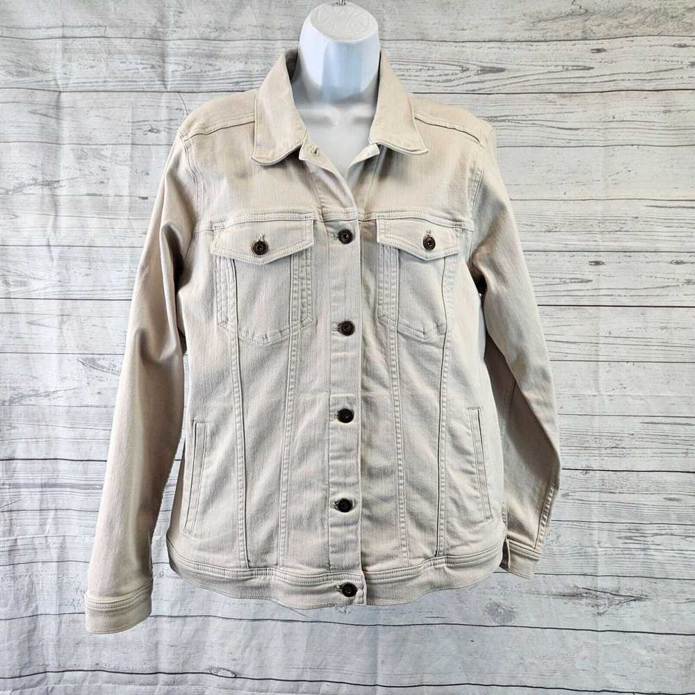 Blend Duluth Womens Denim Jacket Sz Large Gray Bu… - image 1