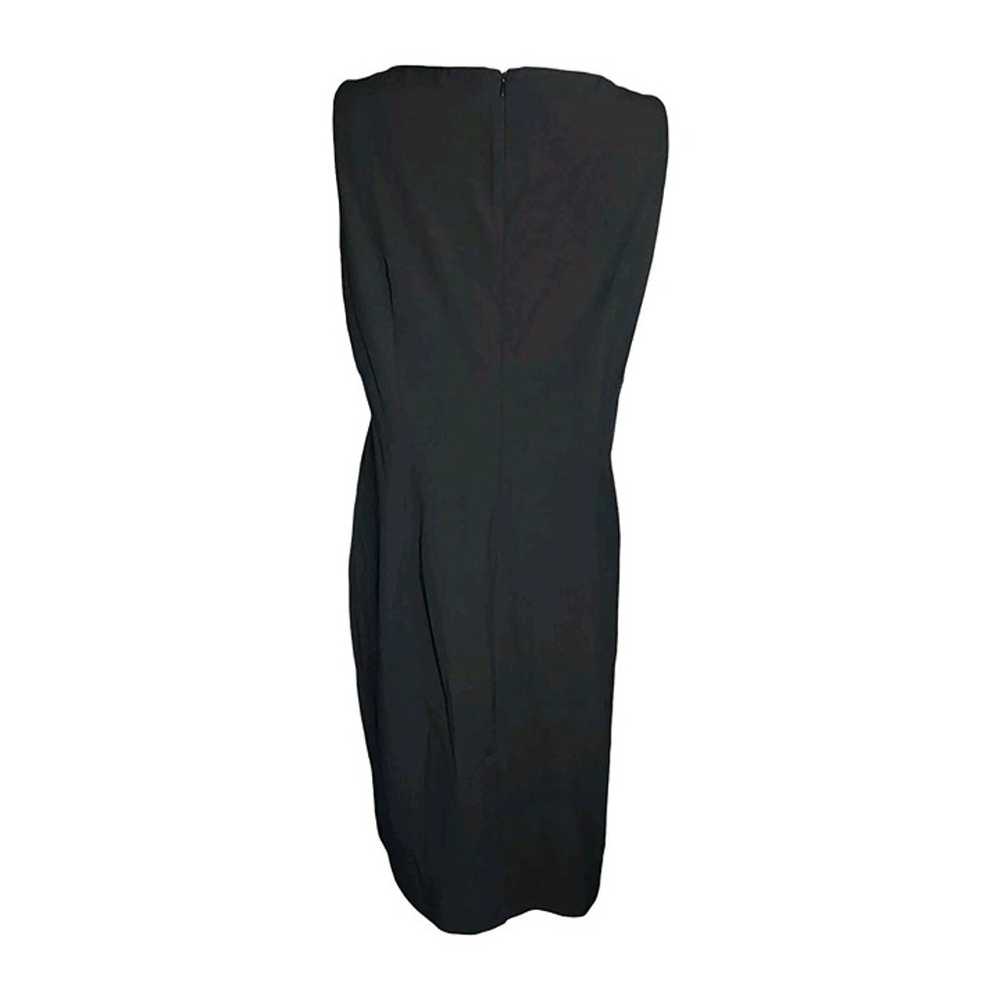 NWT STUDIO by London Times Solid All Black Sleeve… - image 3