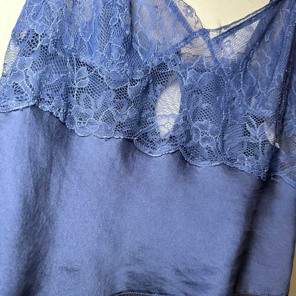 Vintage Victoria's Secret Small Silk Lace Cami Br… - image 2