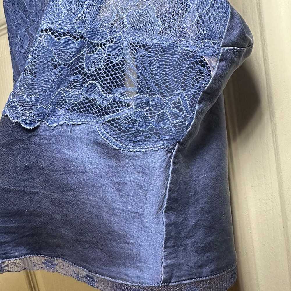 Vintage Victoria's Secret Small Silk Lace Cami Br… - image 3