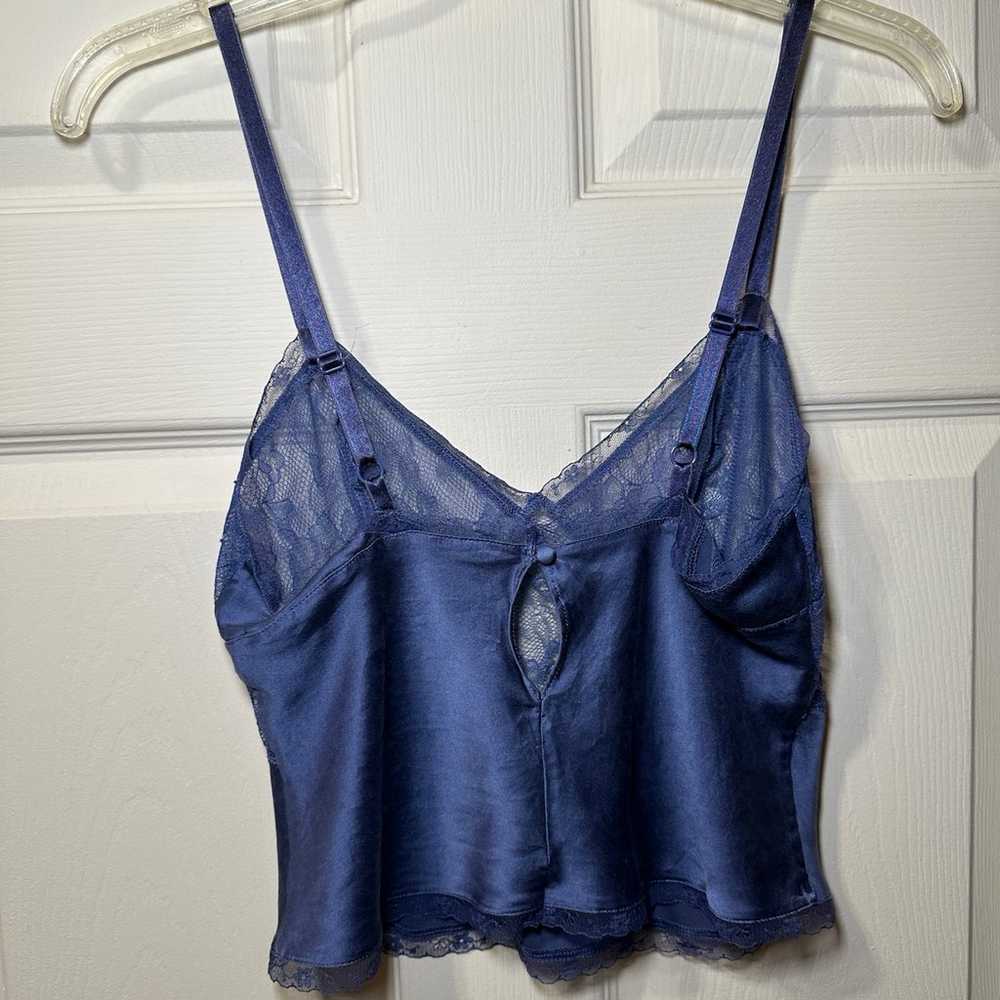 Vintage Victoria's Secret Small Silk Lace Cami Br… - image 5