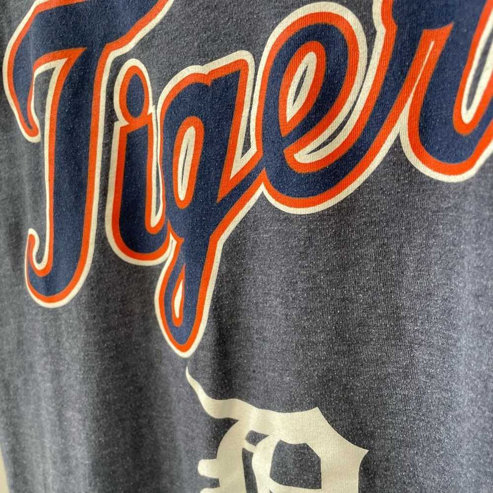 MLB MLB Detroit Tigers Blue Heather Tshirt S - image 3