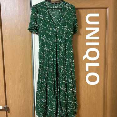 Uniqlo one-piece cover-up.