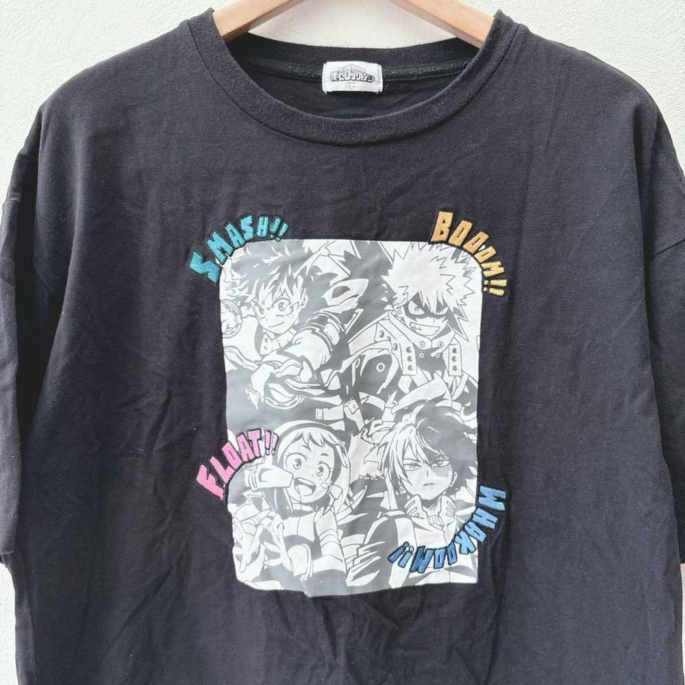 My Hero Academia [L] T-shirt Black Cotton 100% He… - image 3