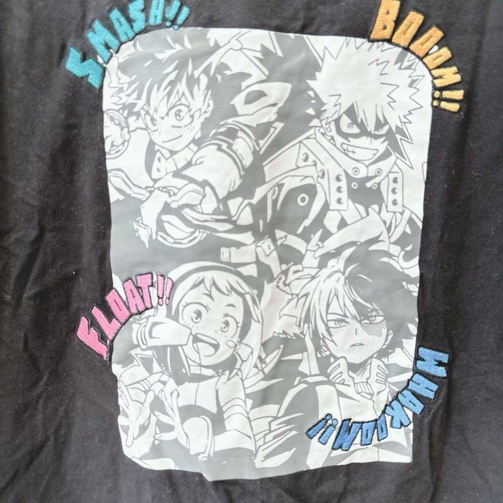 My Hero Academia [L] T-shirt Black Cotton 100% He… - image 5