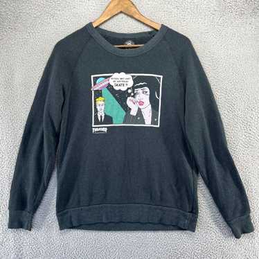 Thrasher Authentic Graphic Men's Skate Crewneck R… - image 1