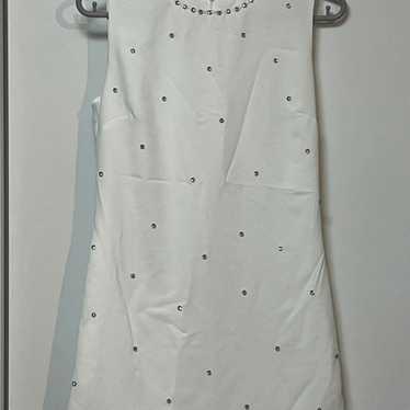 White Sleeveless One-Piece Dress - image 1