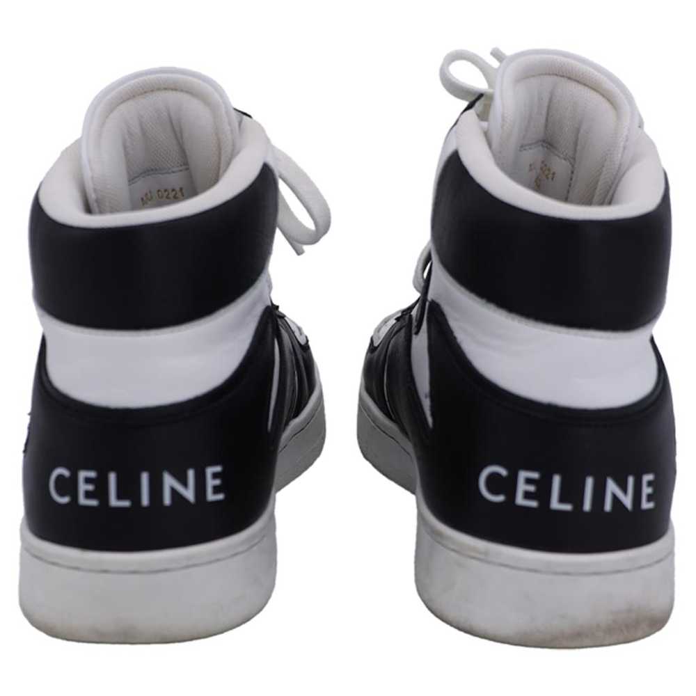 Celine Leather high trainers - image 6