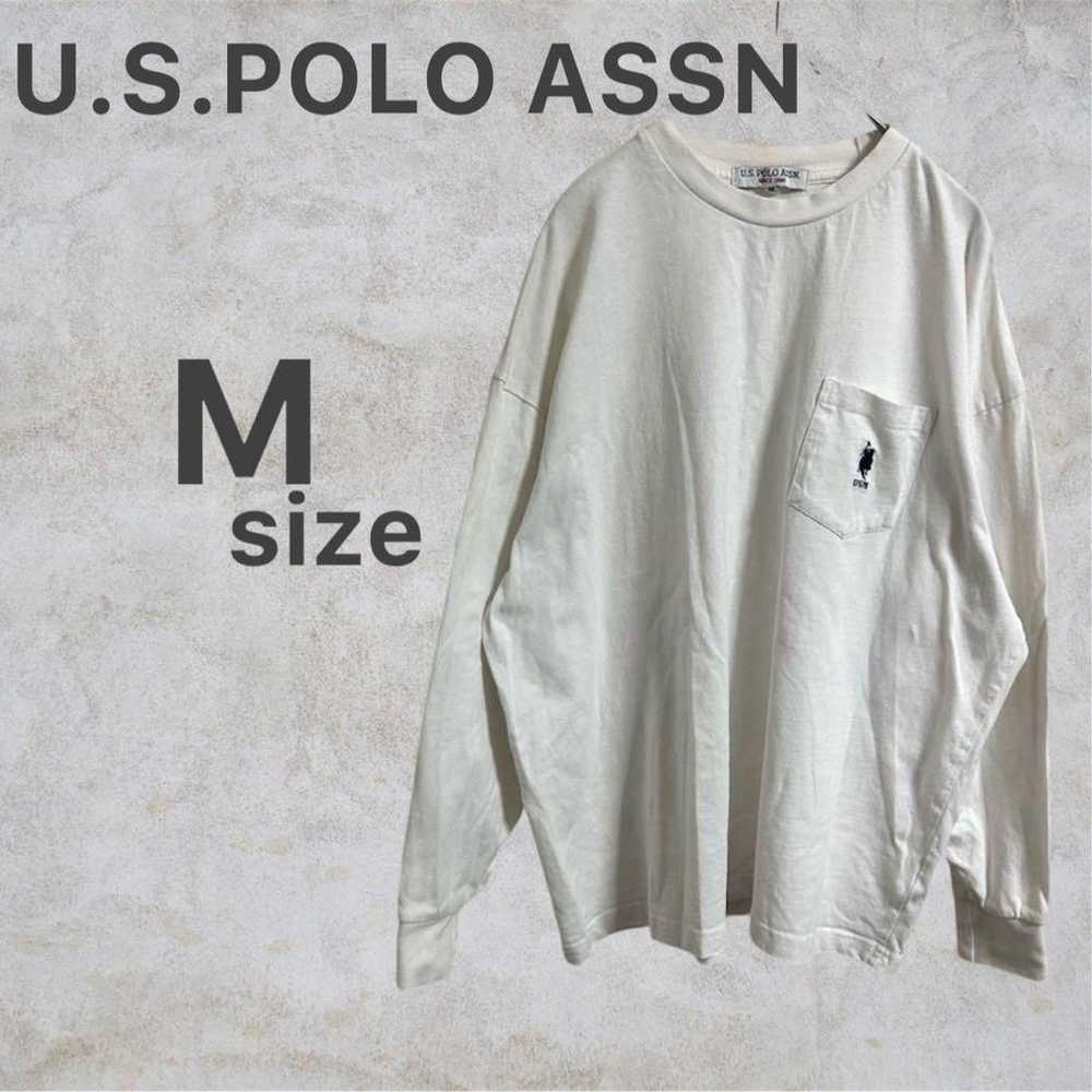 【a031】U.S. POLO ASSN Long Sleeve Long T-Shirt - image 1