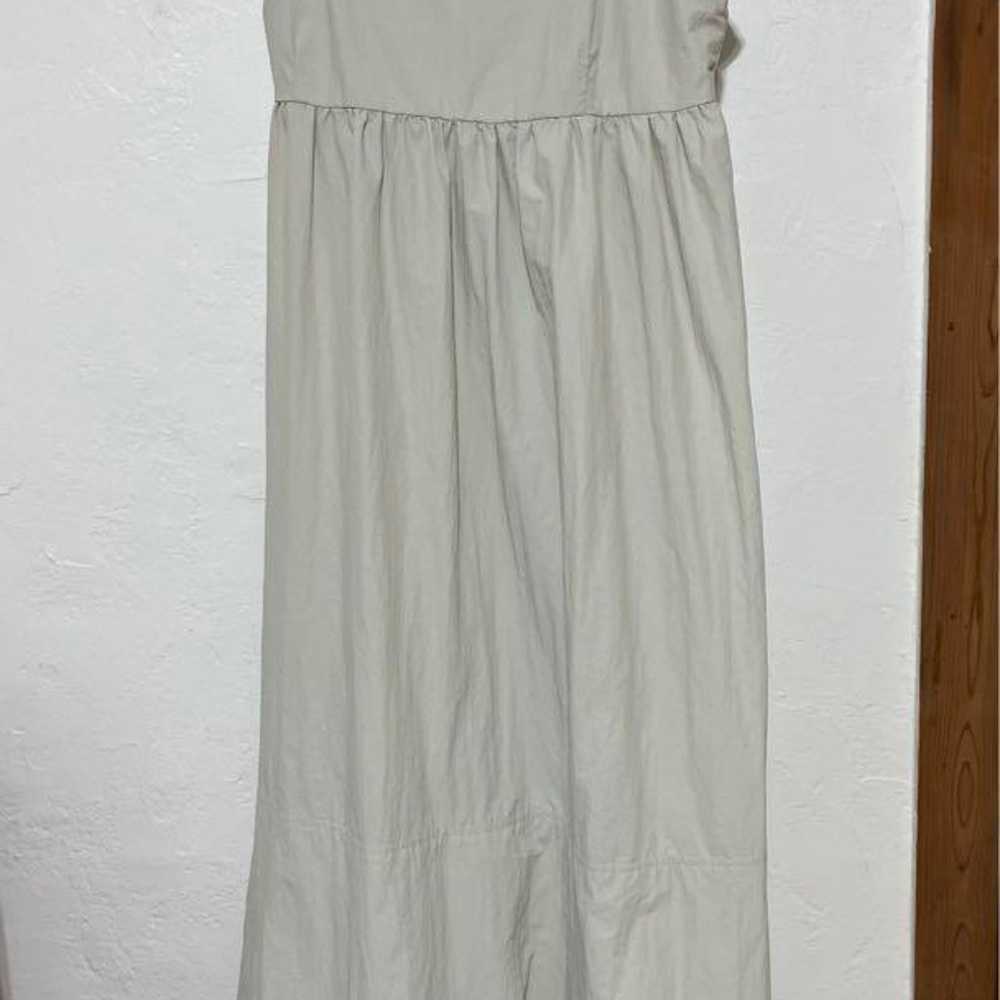 Sleeveless Beige Long One-piece - image 1