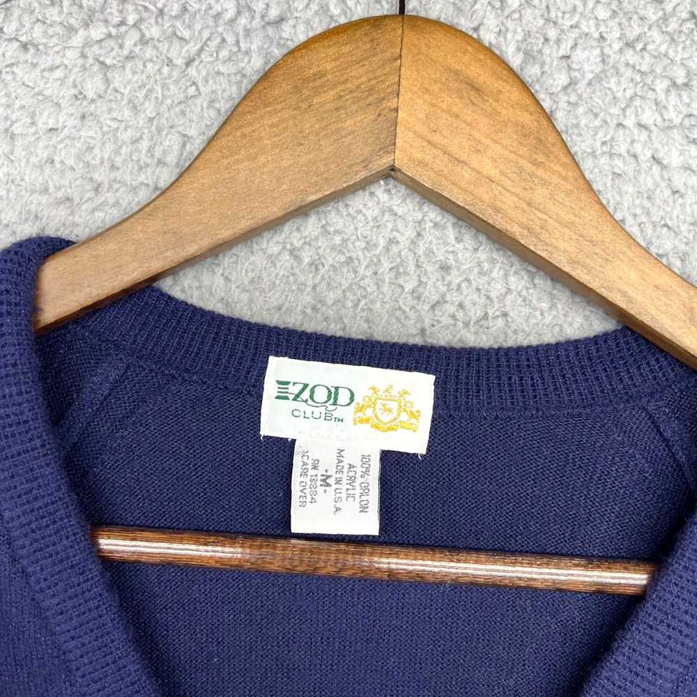 Izod Authentic Medium Blue Izod Sweater Featuring… - image 6