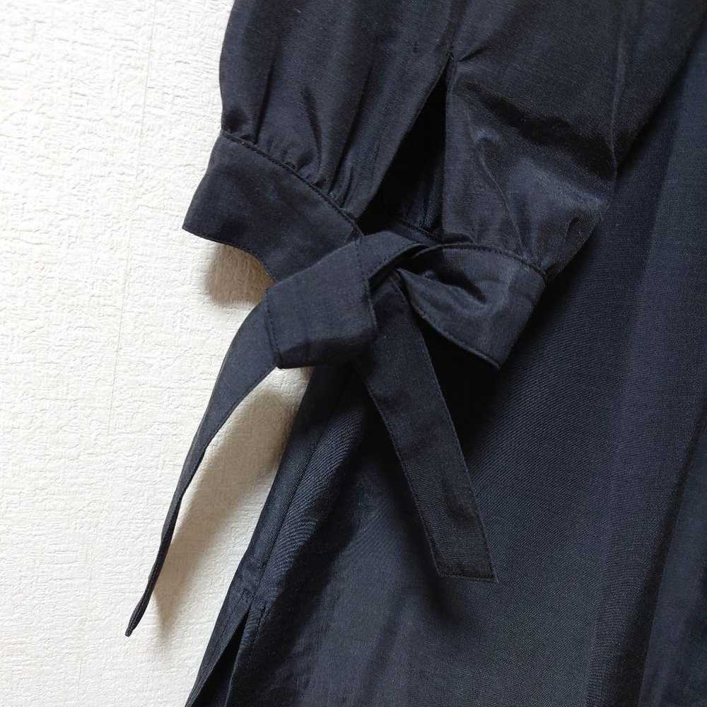 ◎40 TubeChic Shirt Dress Pin Tuck Flare A-Line - image 5