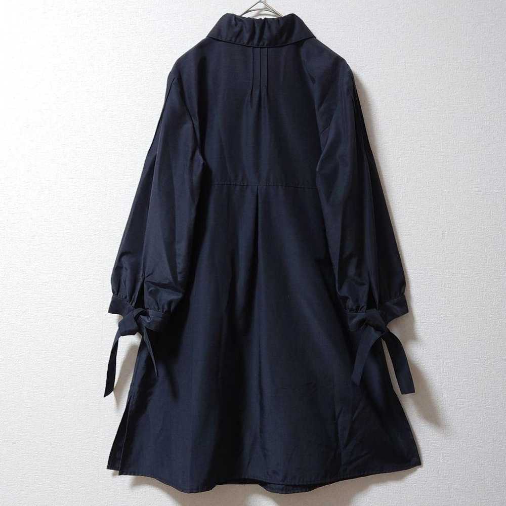 ◎40 TubeChic Shirt Dress Pin Tuck Flare A-Line - image 8