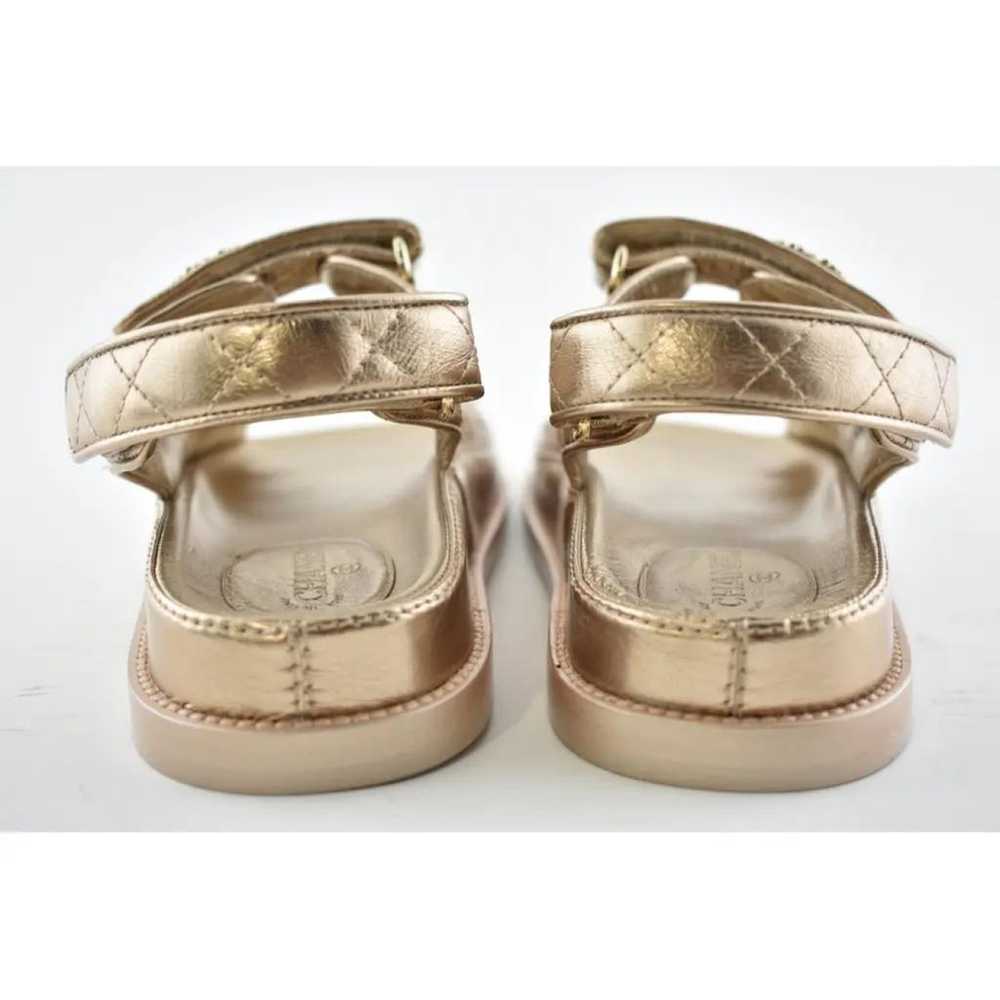 Chanel Dad Sandals leather sandal - image 10