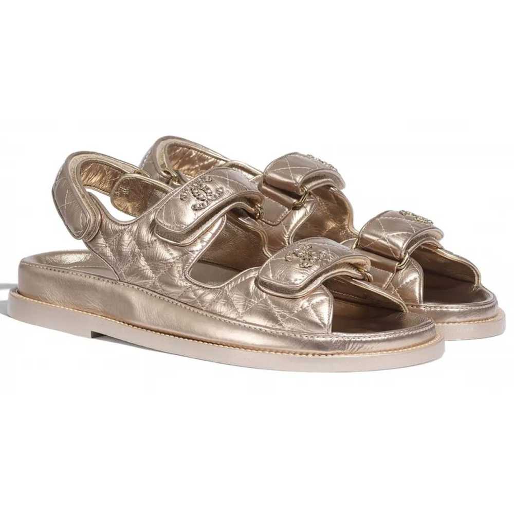 Chanel Dad Sandals leather sandal - image 4