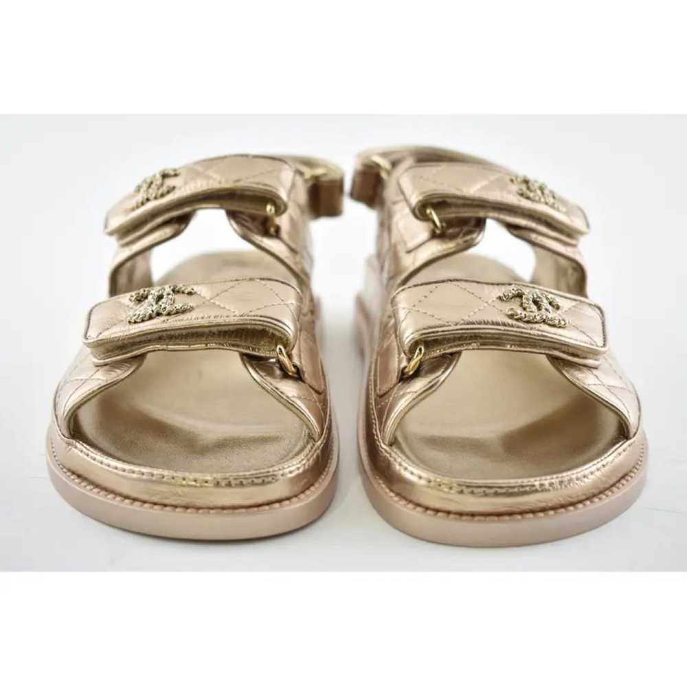 Chanel Dad Sandals leather sandal - image 6