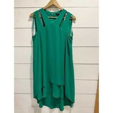 BCBGMAXAZRIA Kristi Dress in Light Kelly Green Sma