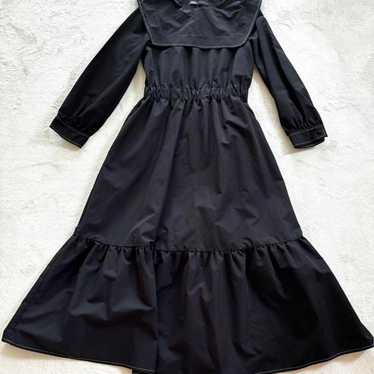 ZARA Black Flare Collar Dress