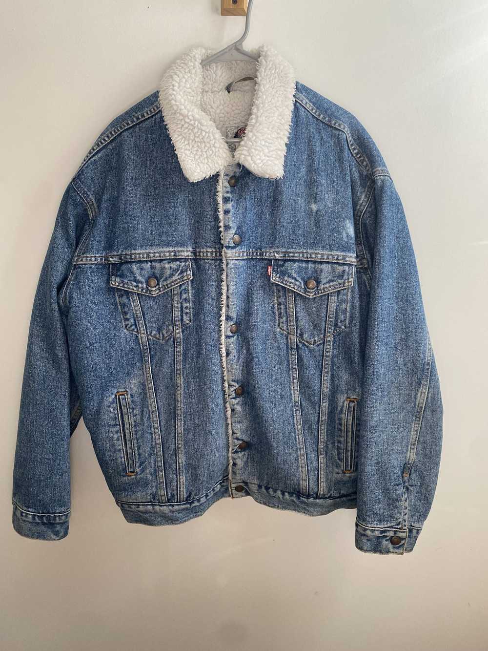 Levi's Vintage Clothing Sherpa Denim Jacket - image 1