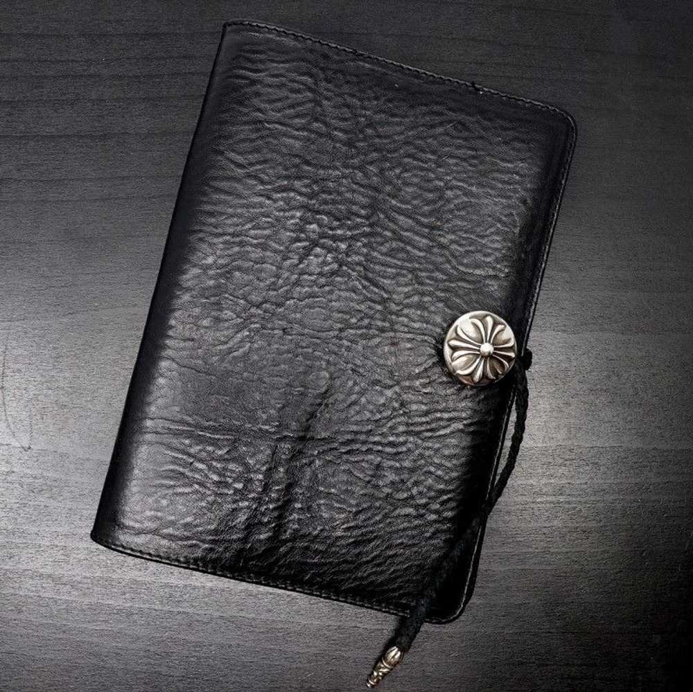 Chrome Hearts Chrome Hearts Leather Notebook Cover - image 1