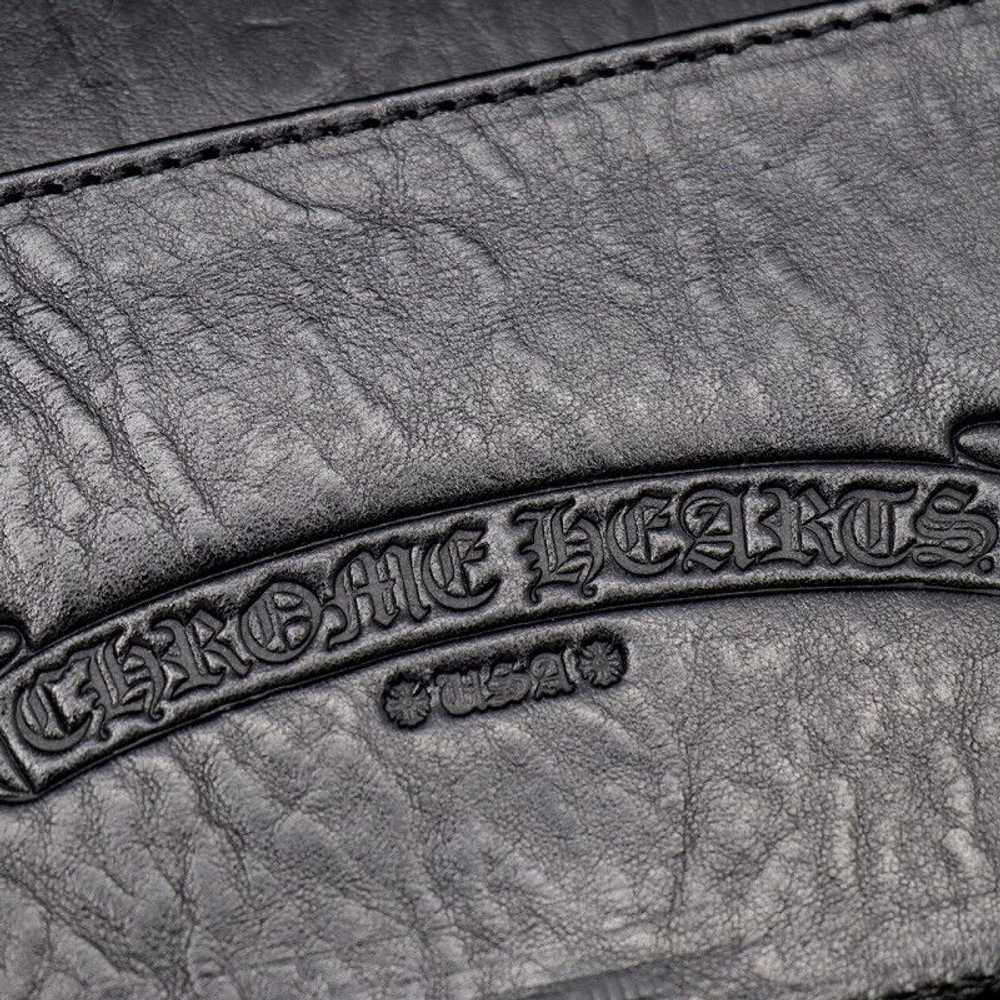 Chrome Hearts Chrome Hearts Leather Notebook Cover - image 4