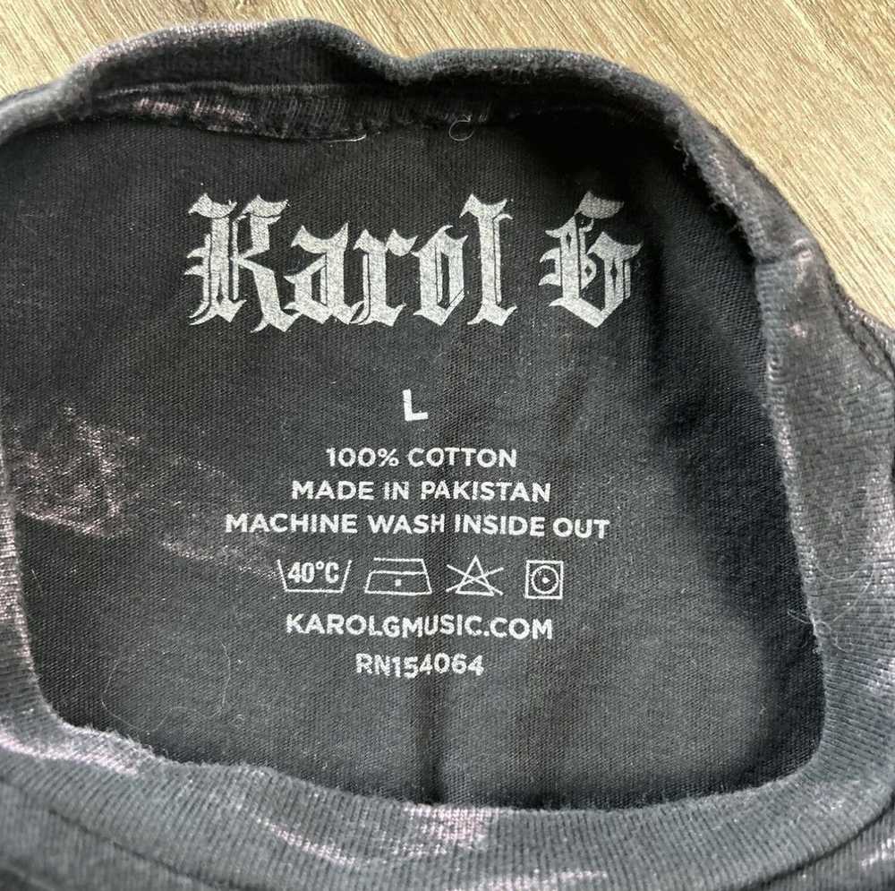 Vintage Karol G Strip Love Tour Shirt - image 3