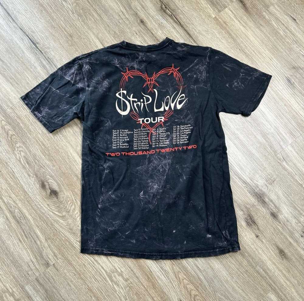 Vintage Karol G Strip Love Tour Shirt - image 4