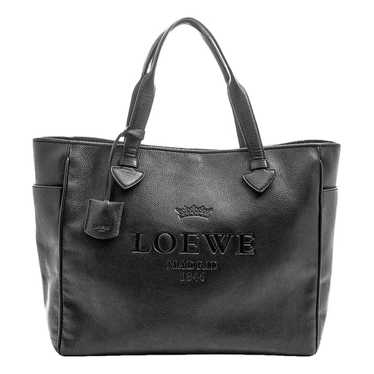 Loewe Buckle Tote leather tote