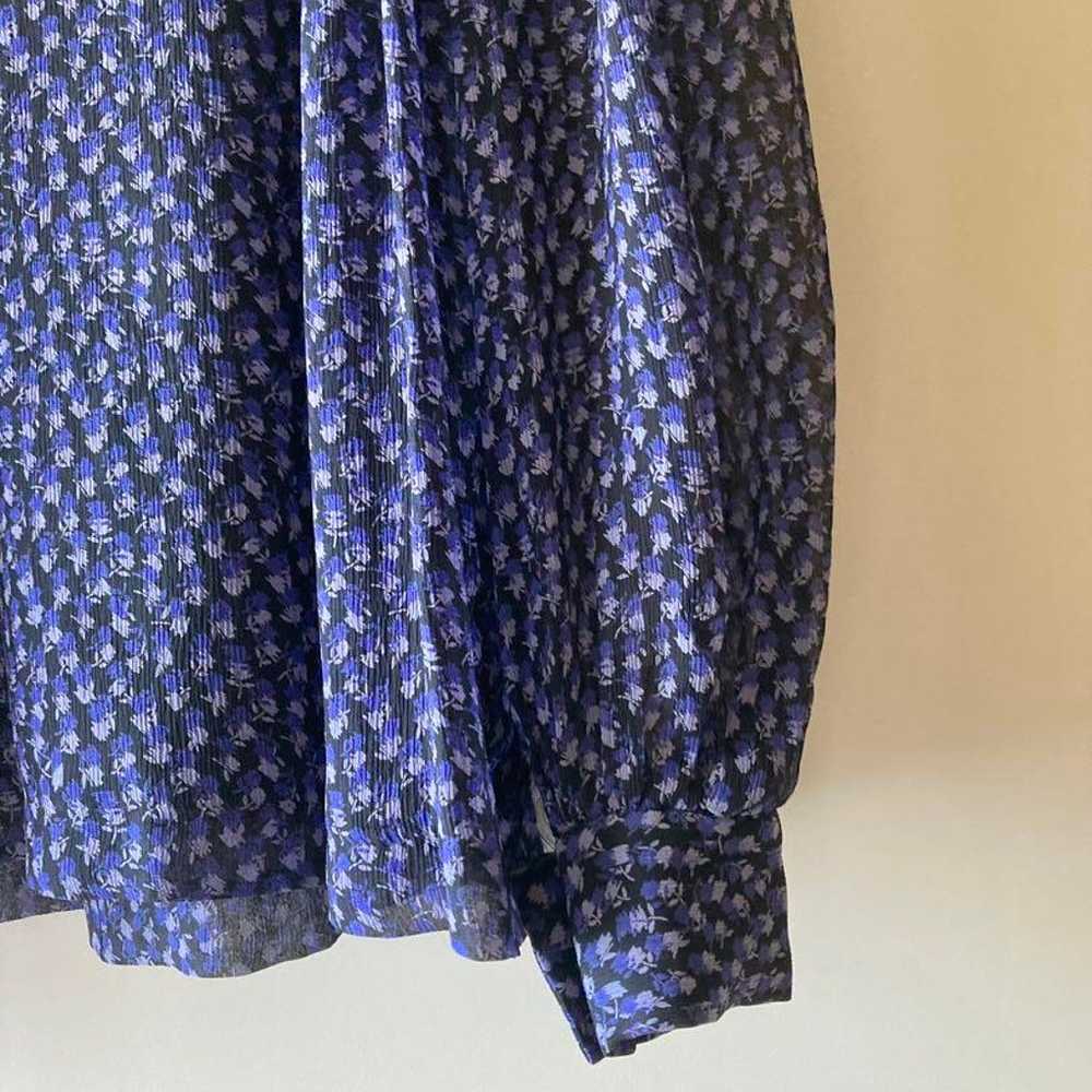 vintage floral pattern design blouse from the 90s - image 3