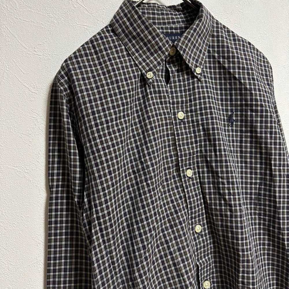 [Ralph Lauren] Checkered shirt, button down, long… - image 4