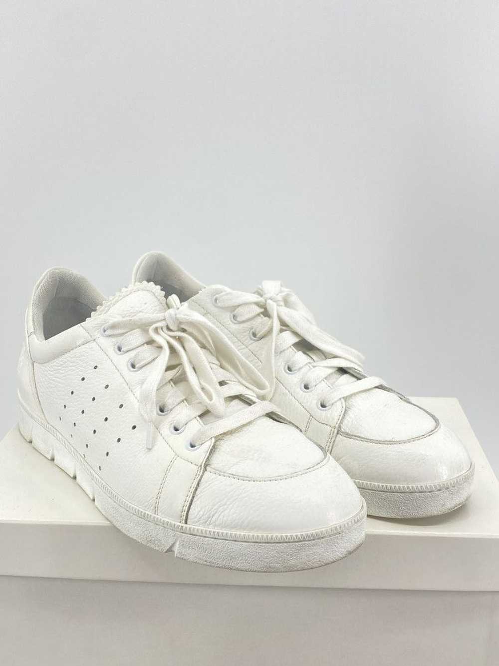 Loewe White Leather Sneakers - image 2