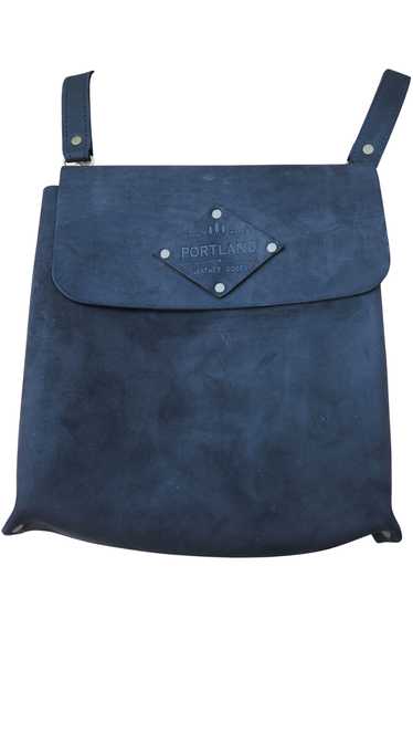 Portland Leather Shadow Black Hawkeye Satchel