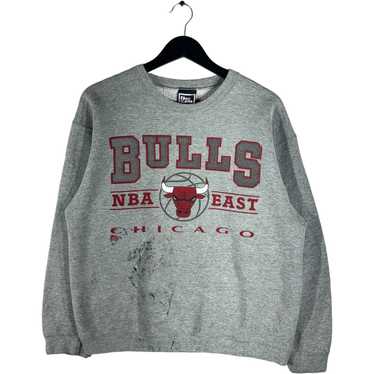 Rare Vintage 90s pro player chicago bulls nba sweatshirt puff buy print