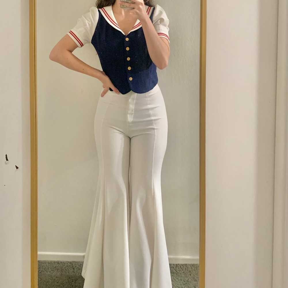 70s Handmade Sailor Outfit - image 1