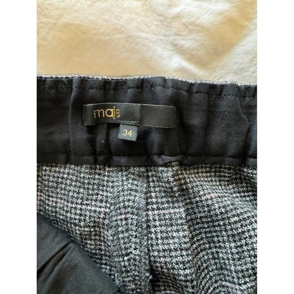 Maje Wool trousers - image 4