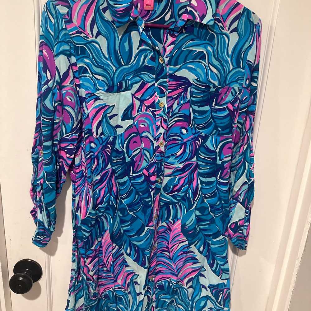 Lilly Pulitzer T Shirt Dress - image 1