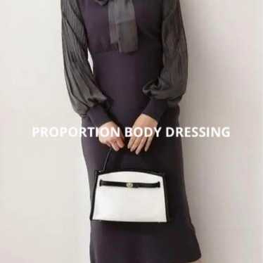 Unused ♡ PROPORTION BODY DRESSING Knit One-piece - image 1