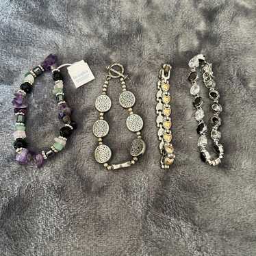 Lia Sophia lot of 4 Bracelets