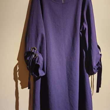 MSK  Plus Size Staylish Purple Shift Dress.