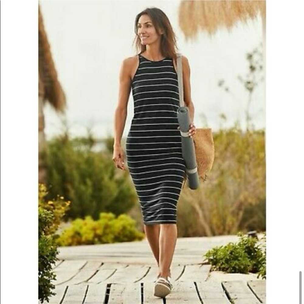 ATHLETA Sunkissed PIMA COTTON Modal Blend Midi St… - image 1