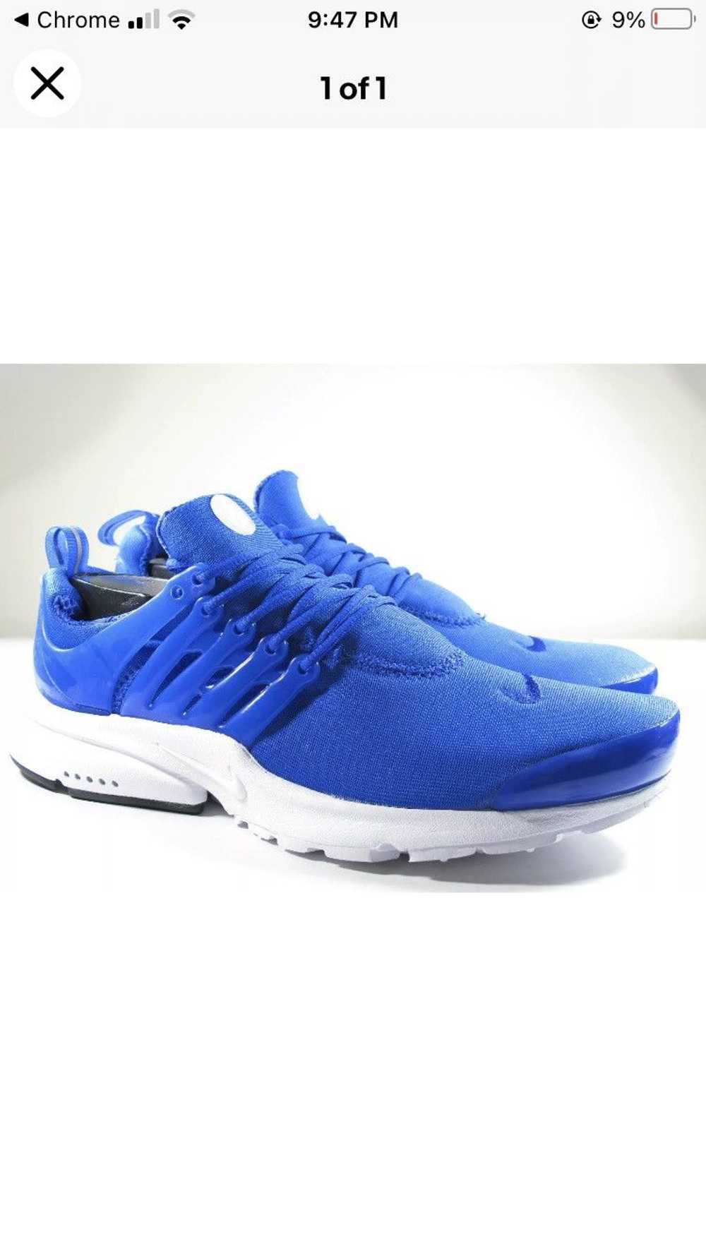 Nike Vintage 2010 AIR PRESTO VARSITY ROYAL BLUE L… - image 1