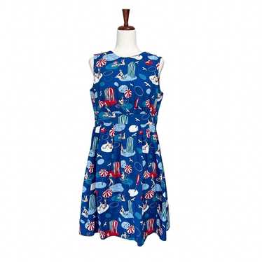 Emily and Fin Retro 50s Vintage Seaside Dress Siz… - image 1