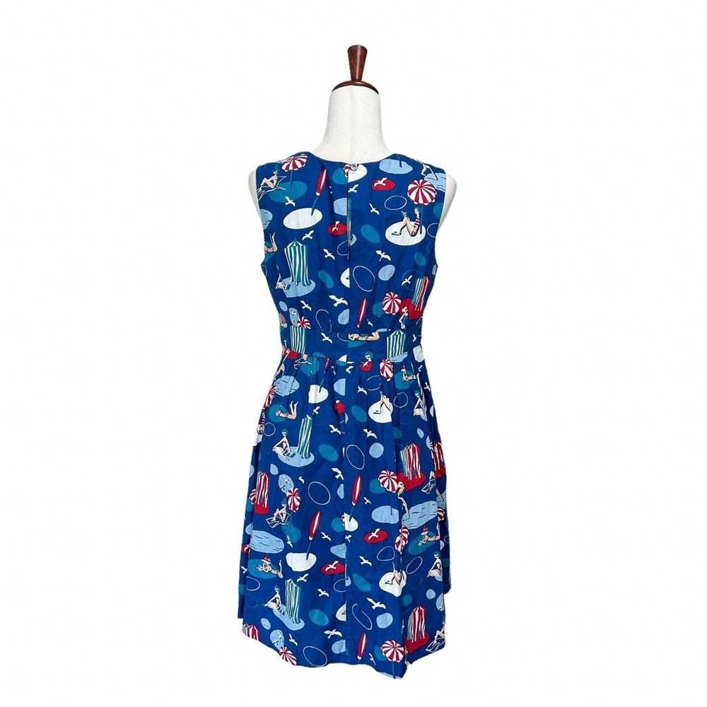 Emily and Fin Retro 50s Vintage Seaside Dress Siz… - image 3