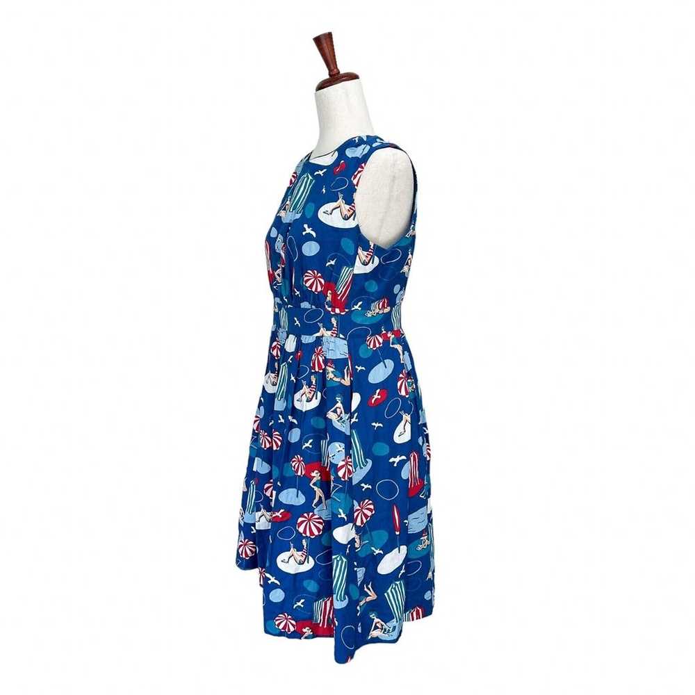 Emily and Fin Retro 50s Vintage Seaside Dress Siz… - image 5