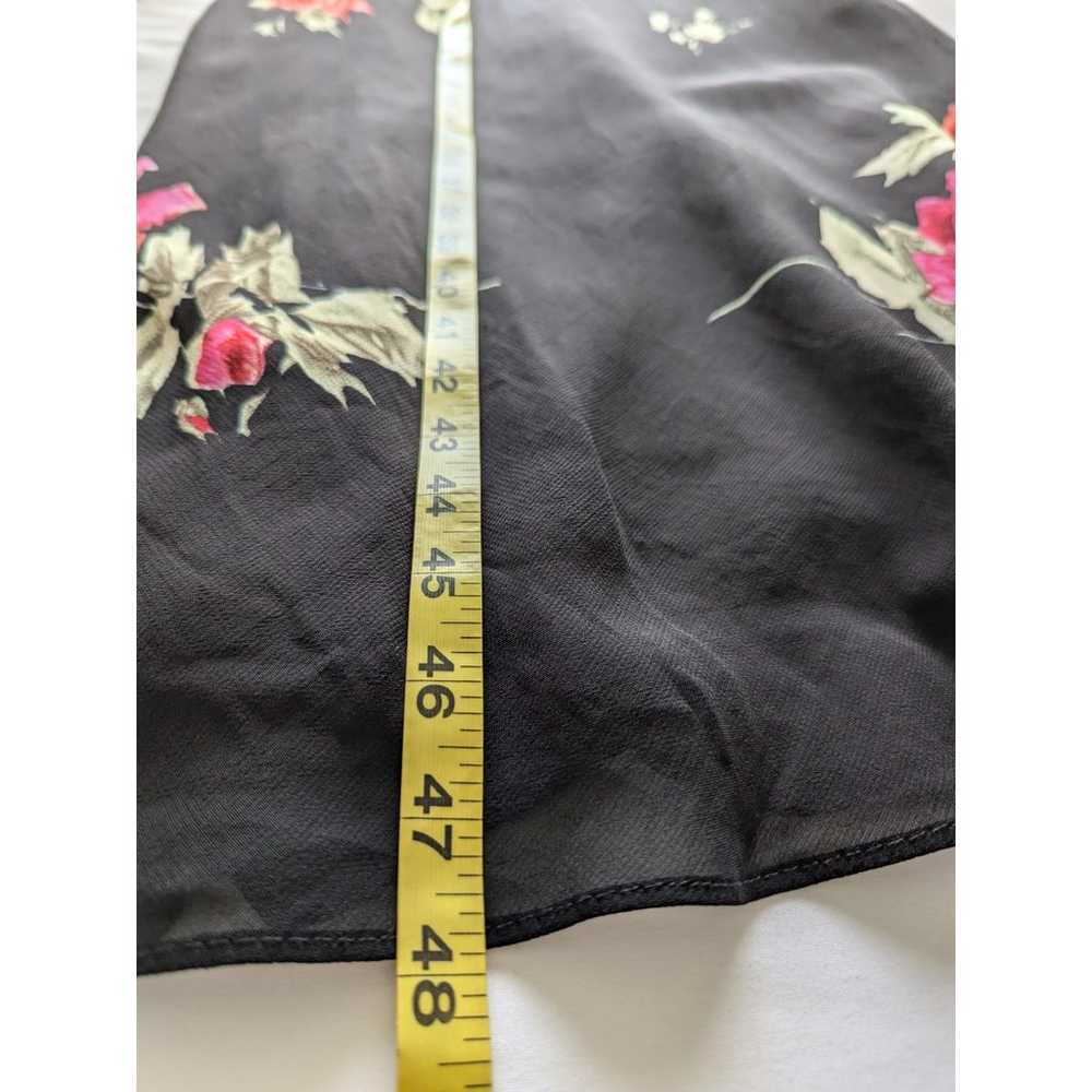 Vintage Evan-Picone Drape Neck Dark Floral Maxi D… - image 8