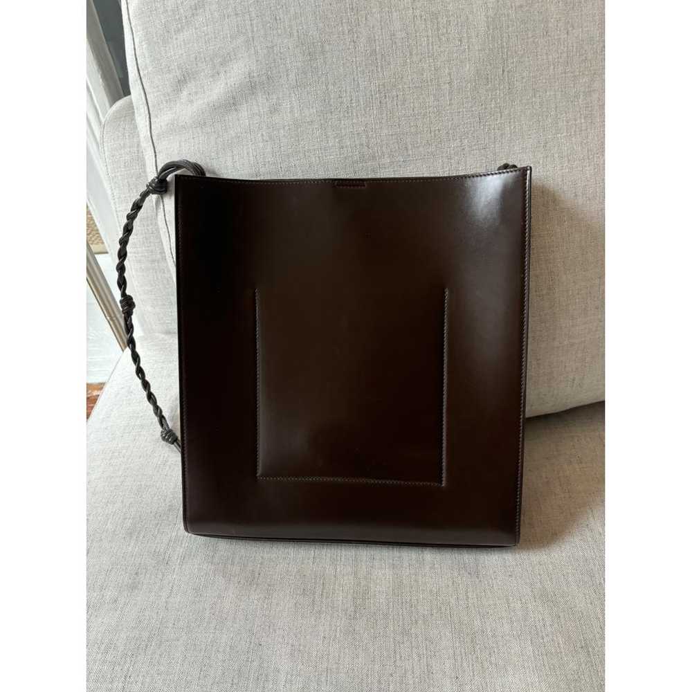 Jil Sander Tangle leather crossbody bag - image 3