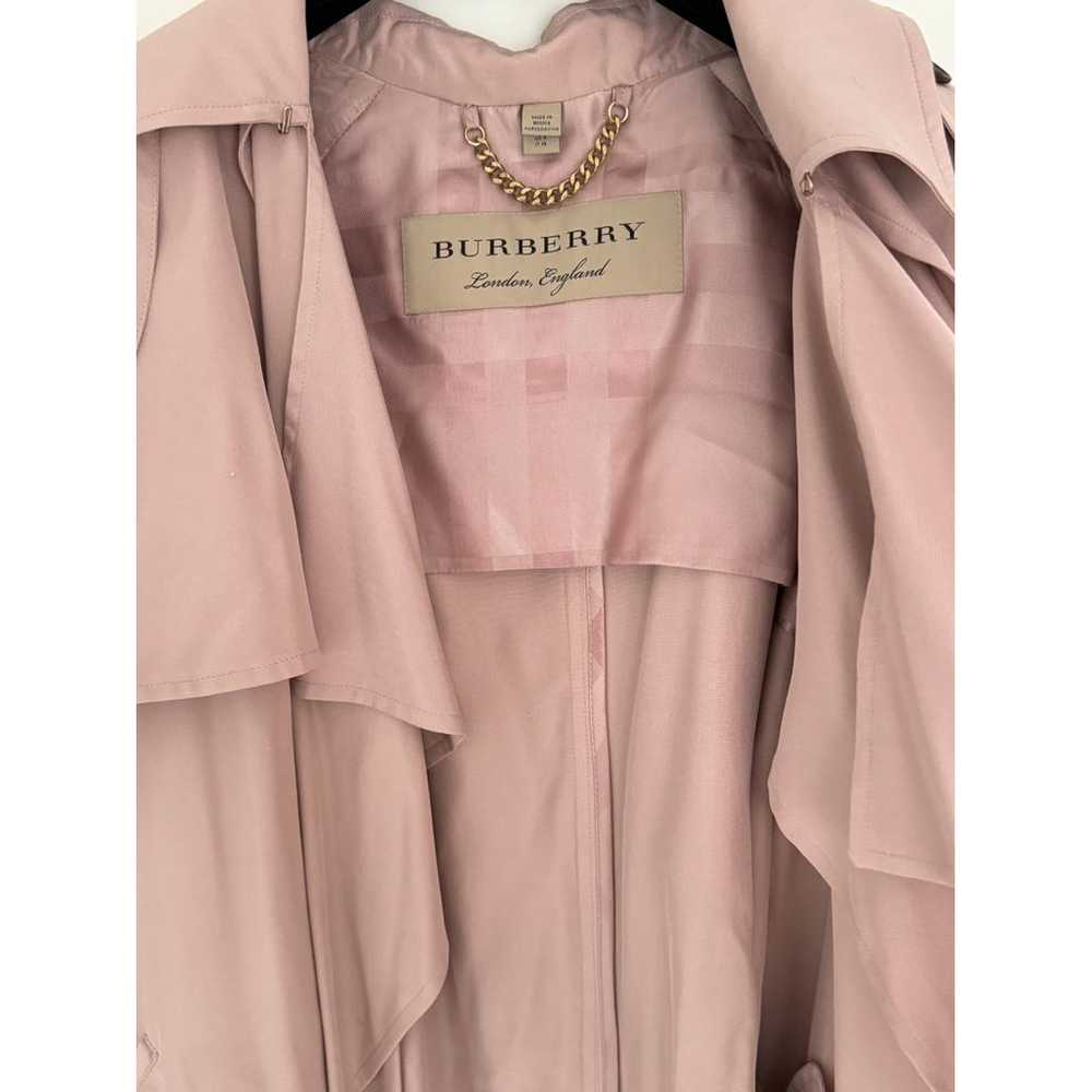 Burberry Silk trench coat - image 3