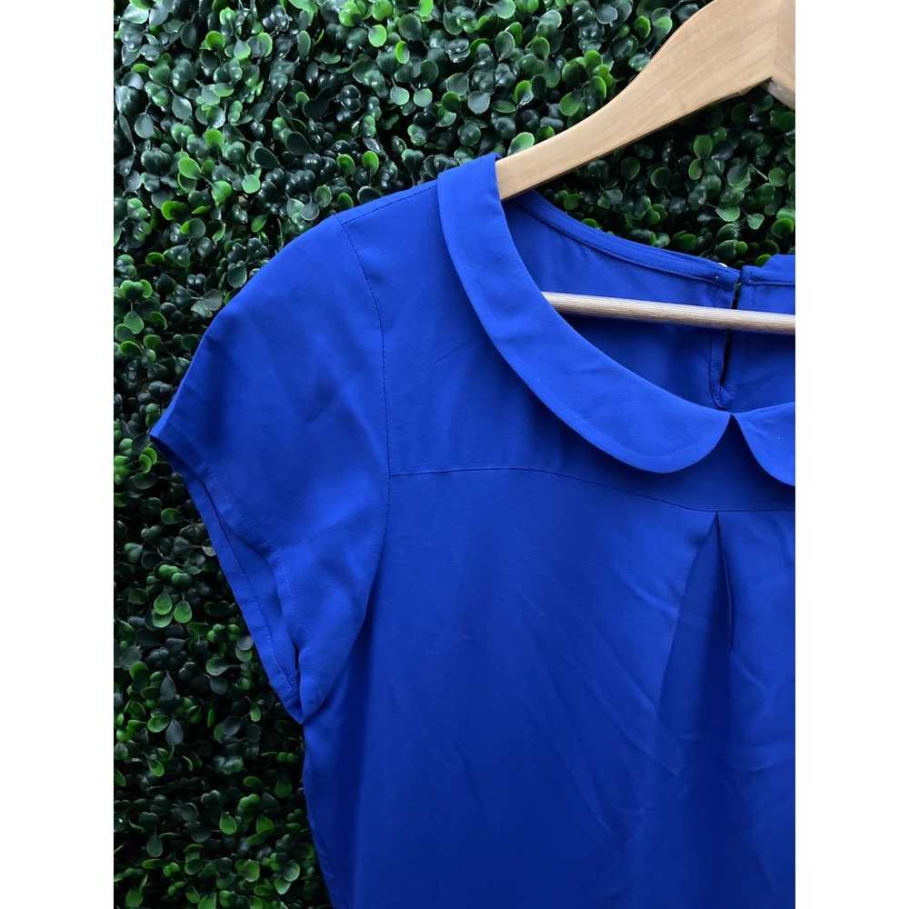 J. Crew Blue Dress Women’s Size 4 - image 2